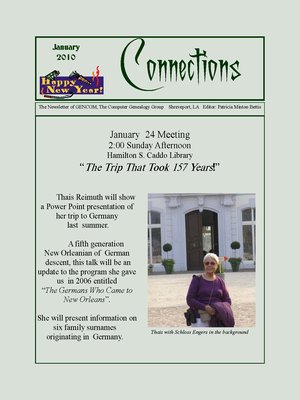 cover image of Gencom Connections Newsletter - 2010
